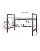 Регулируем рафт етажерка за микровълнова